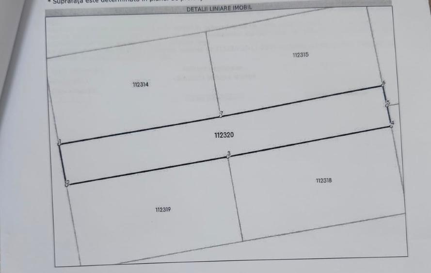 Teren Construcții intravilan de 1600 mp, în Est