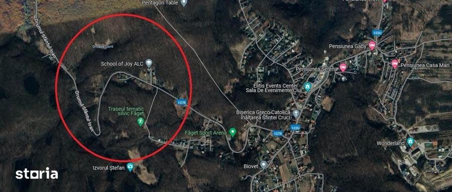 Teren de 3000 mp, în Făget