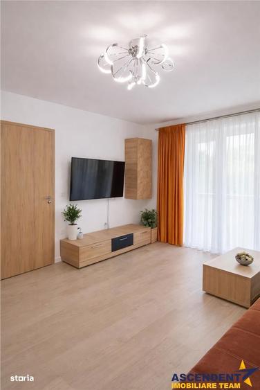 Apartament cu 2 camere, mobilat în Tractorul