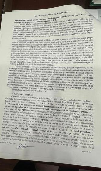 Teren Construcții intravilan de 113 mp, în Aviației