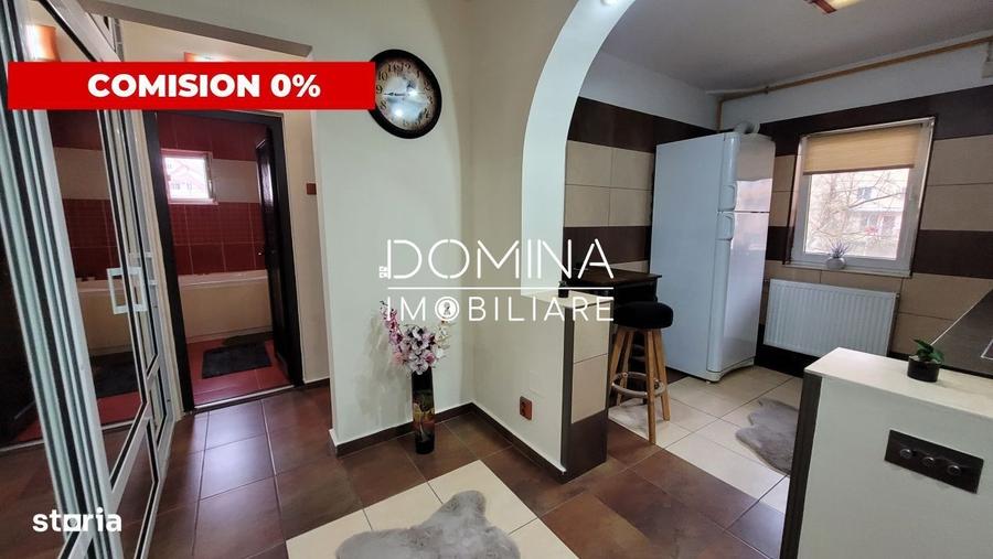 Apartament cu 2 camere decomandat, mobilat în Central