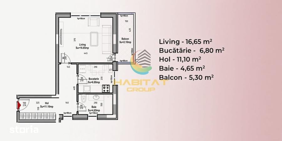 Vanzare Garsoniera 41 mp - Berceni / Strada Postalionului - 1