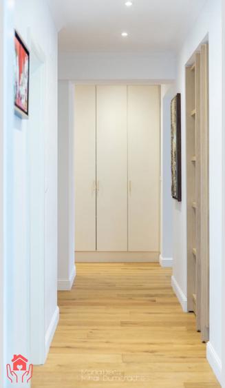 Apartament cu 3 camere semidecomandat, mobilat în Herăstrău