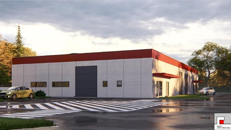 Spațiu industrial, de 483 mp, în Domnești