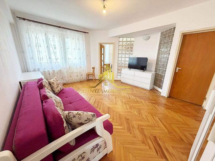 Apartament cu 2 camere semidecomandat, mobilat în Zorilor