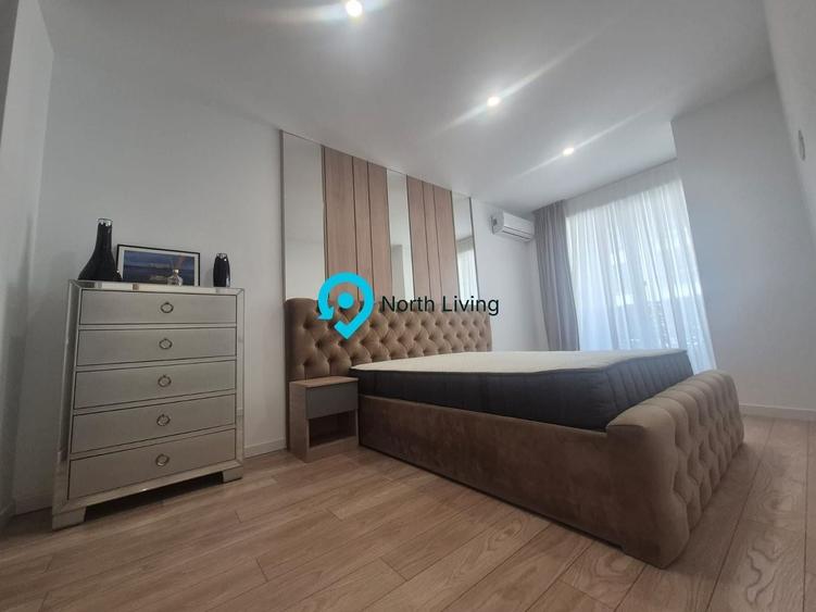 Apartament cu 3 camere, mobilat în Pipera