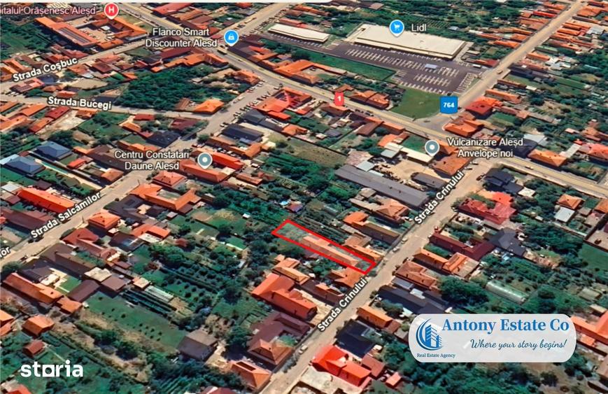 Casă cu 4 camere cu Teren 415 Mp în Central
