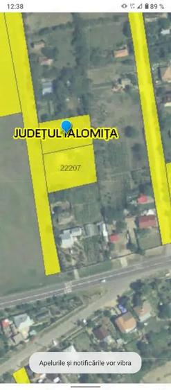 Teren de 934 mp, în Perieți