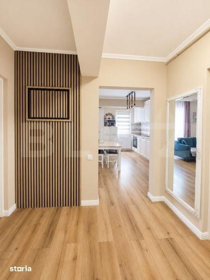 Apartament cu 3 camere semidecomandat în Central
