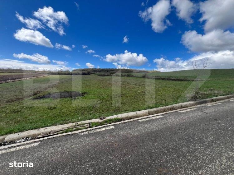 Teren de 2500 mp, în Budacu de Jos