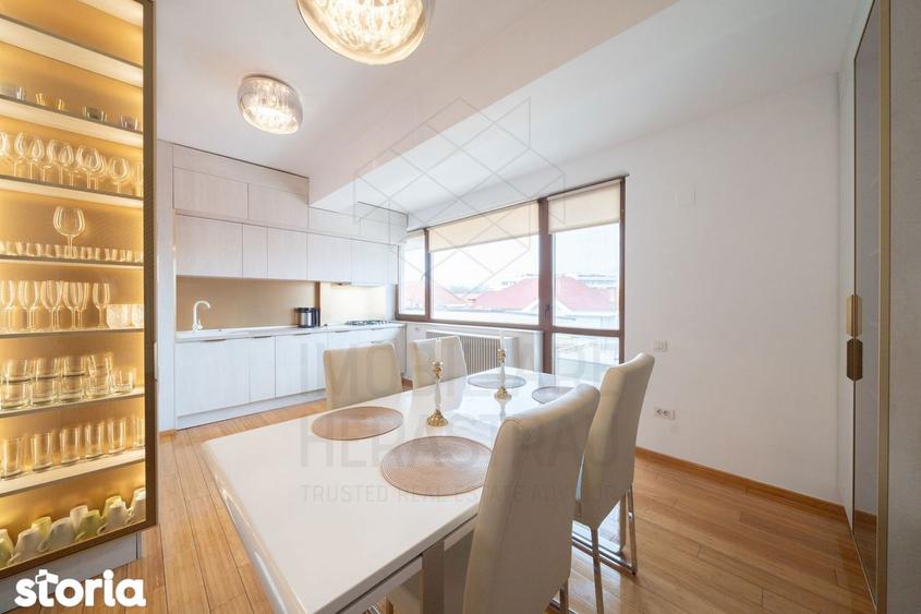 Apartament cu 3 camere, mobilat în Nordului