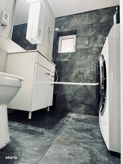 Apartament cu 2 camere semidecomandat, mobilat în Apahida