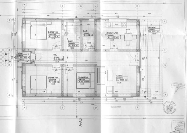 Casă individuală cu 4 camere cu Teren 650 Mp în Ianova