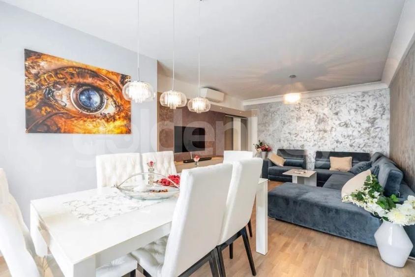 Apartament cu 4 camere decomandat, mobilat în Herăstrău