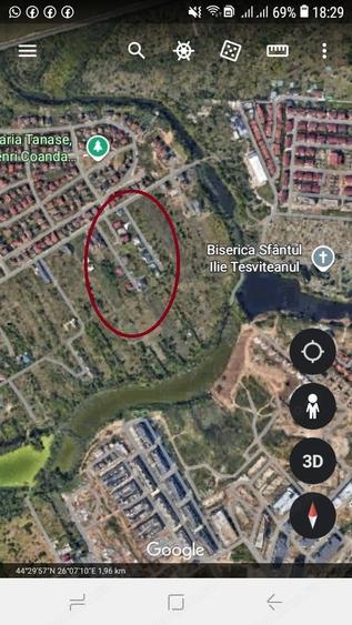 Teren de 1000 mp, în Central