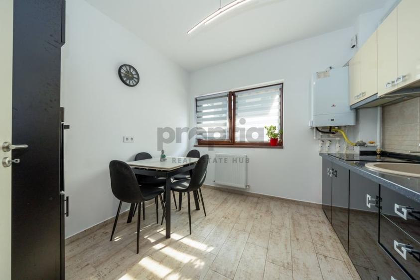 Apartament cu 2 camere decomandat, mobilat în Sânpetru