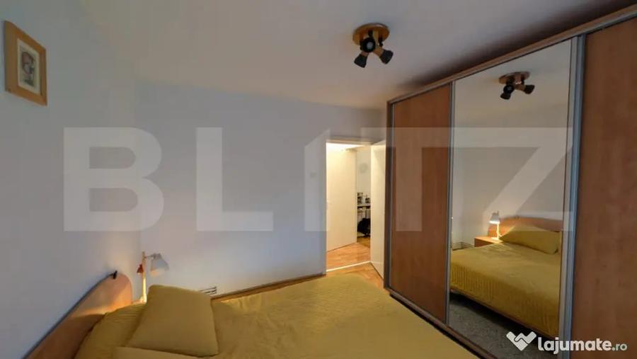 Apartament cu 2 camere semidecomandat în Aleea Trandafirilor