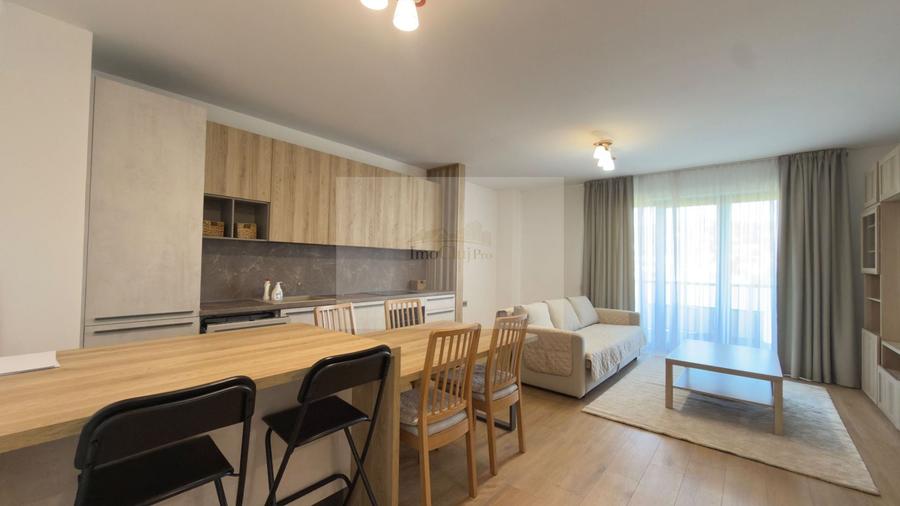 Apartament cu 2 camere semidecomandat, mobilat în Semicentral
