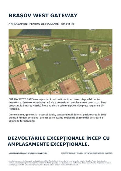 Teren Construcții intravilan de 59545 mp, în 13 Decembrie