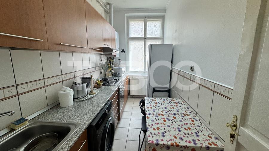 Apartamanet 3 camere de inchiriat mobilat utilat 90mpu BALCESCU Sibiu - 4