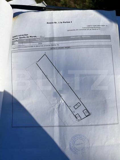 Casă individuală cu 2 camere cu Teren 2926 Mp în Șeulia de Mureș