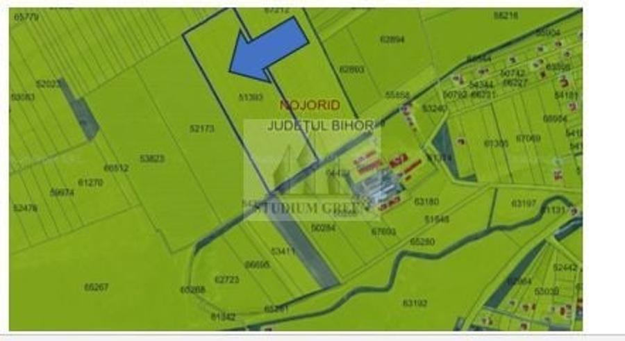 Teren agricol intravilan de 65000 mp, în Nojorid