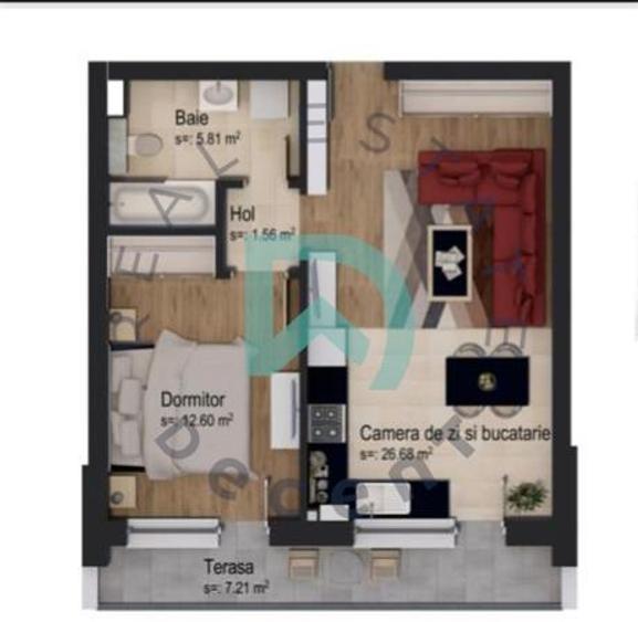 2 camere, Tractorul ,Brasov - 10