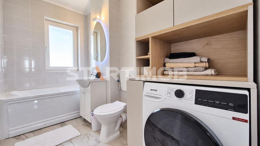 Apartament cu 2 camere decomandat, mobilat în Sânpetru
