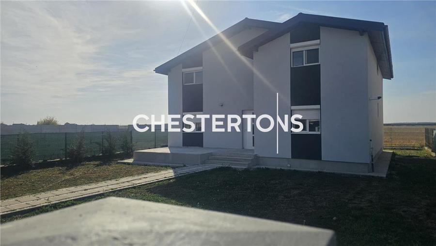 Casă individuală cu 6 camere cu Teren 500 Mp în Ciorogârla
