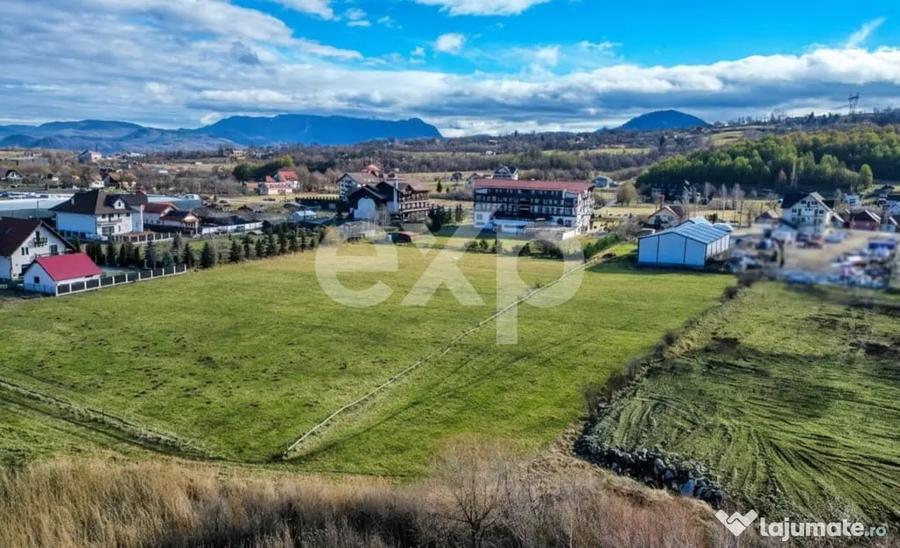 Teren intravilan 862 mp zona Bran | Front 2 DN73 | 34.48 - 2