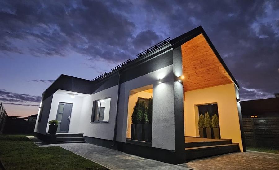 Casă individuală cu 3 camere cu Teren 300 Mp în Tărlungeni