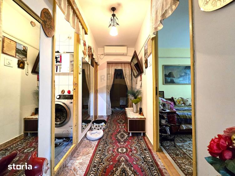 Apartament cu 2 camere decomandat în Tei