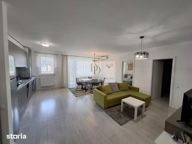 Apartament cu 2 camere semidecomandat în Borhanci