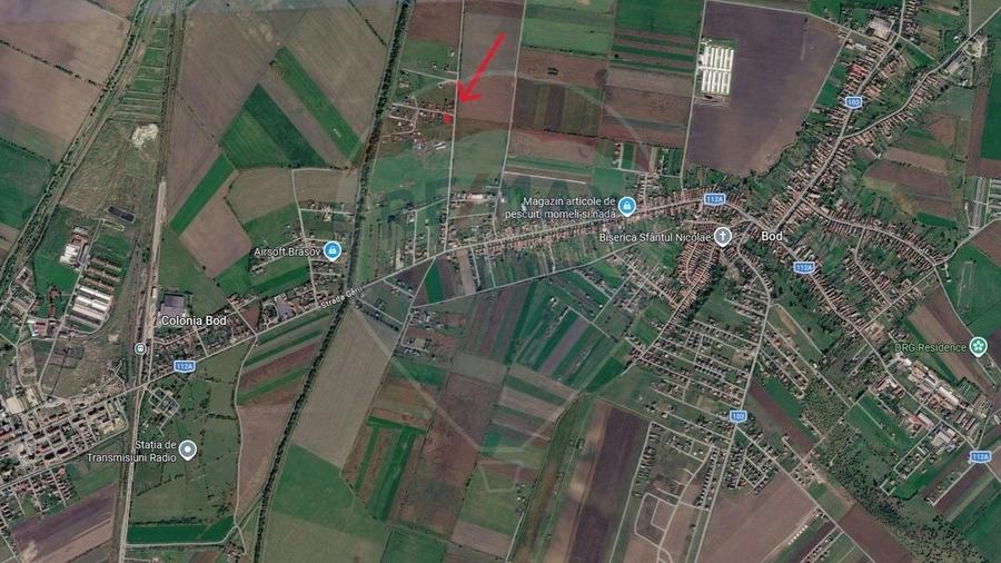 Teren agricol intravilan de 511 mp, în Bod
