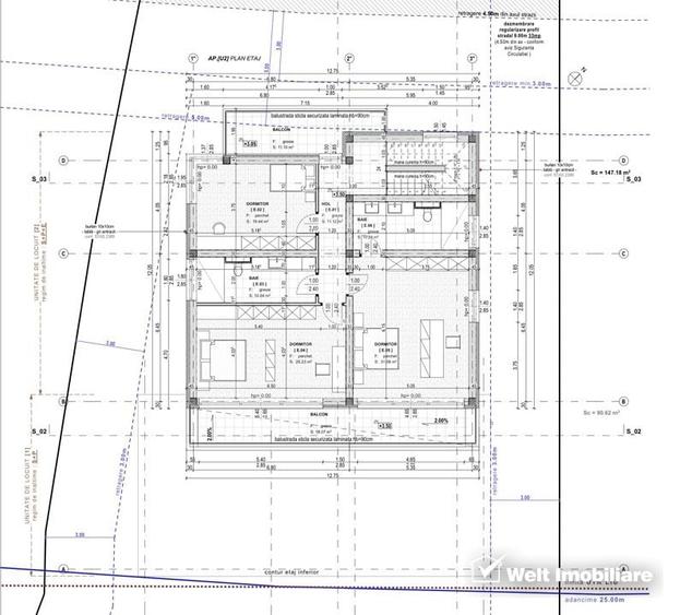 Duplex cu 5 camere cu Canalizare în Grigorescu