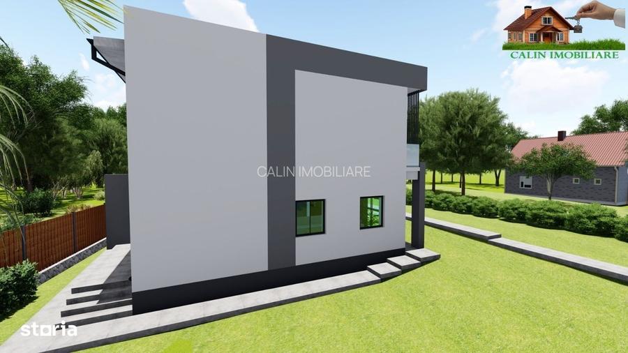 DE VANZARE DUPLEX LUX 4 camere 120 mp Curte 265 mp IASI Valea Adanca