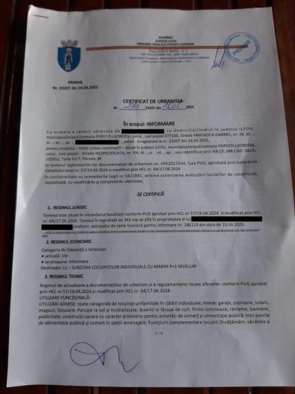 Teren de 341 mp, în Central
