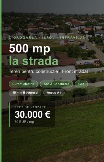 Spațiu comercial, în Ciorogârla