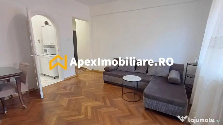 Apartament cu 2 camere semidecomandat în Cișmigiu