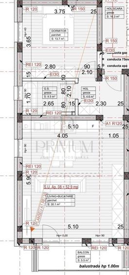 Apartament cu 2 camere în Central