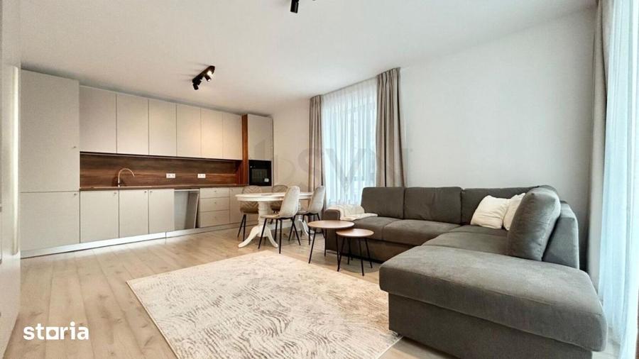 Apartament cu 2 camere, mobilat în Băneasa