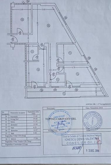 Apartament cu 4 camere decomandat în Vest