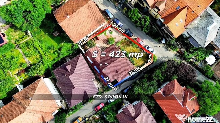 Casă cu 6 camere cu Teren 423 Mp în Valea Roșie