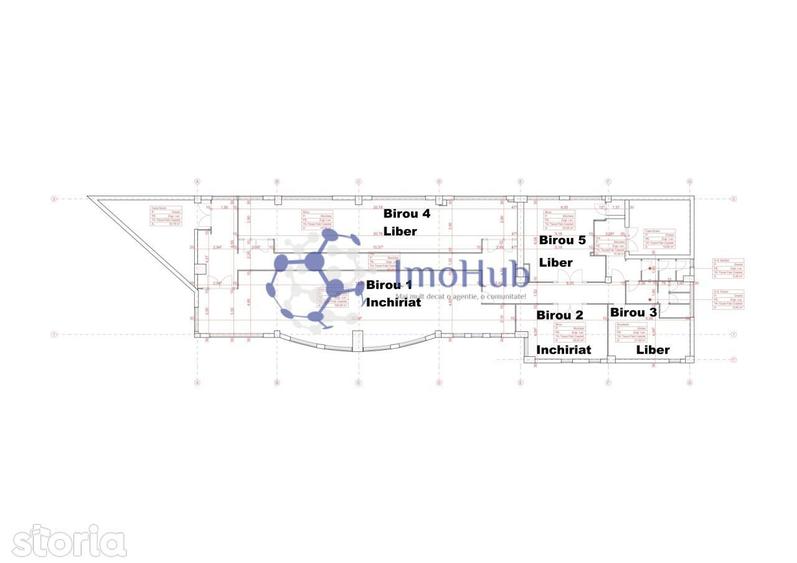 Spațiu comercial, de 30 mp, în Podul de Piatră