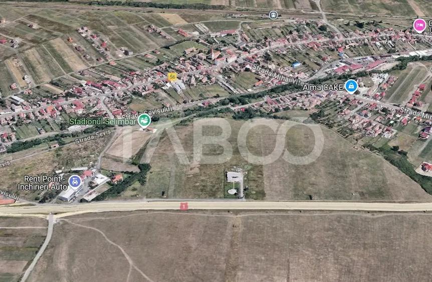 Teren de vanzare extravilan 1088 mp Selimbar zona Sopa Sibiu - 2