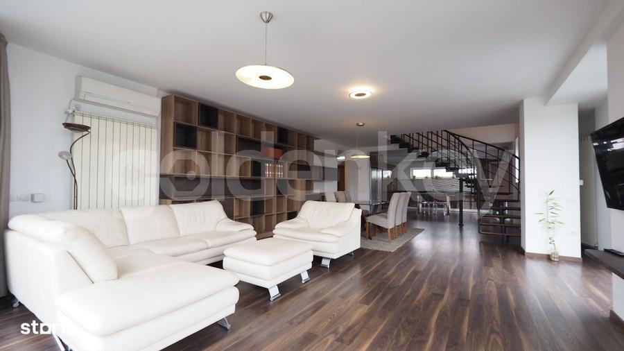 Apartament cu 5 camere, mobilat în Băneasa