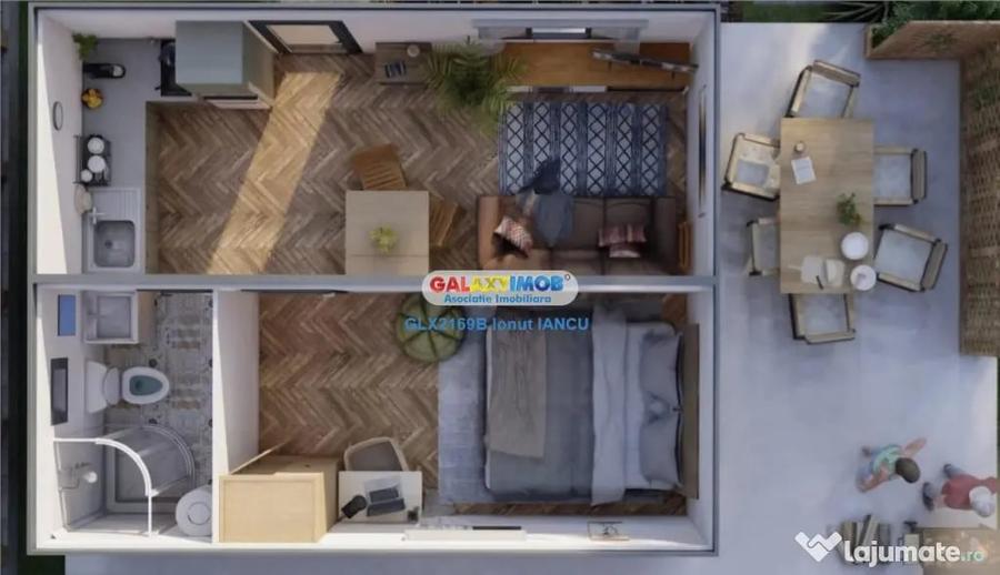 Casă cu 1 camere cu Teren 100 Mp în Drumul Taberei