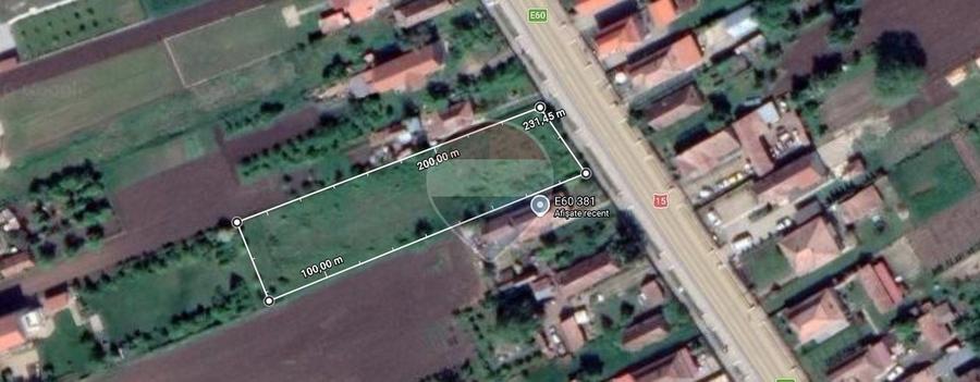 Teren Construcții intravilan de 2112 mp, în Luna