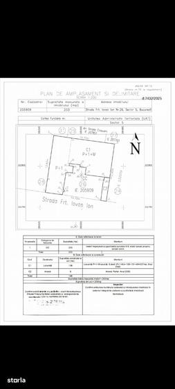 Casă cu 10 camere cu Teren 203 Mp în Rahova
