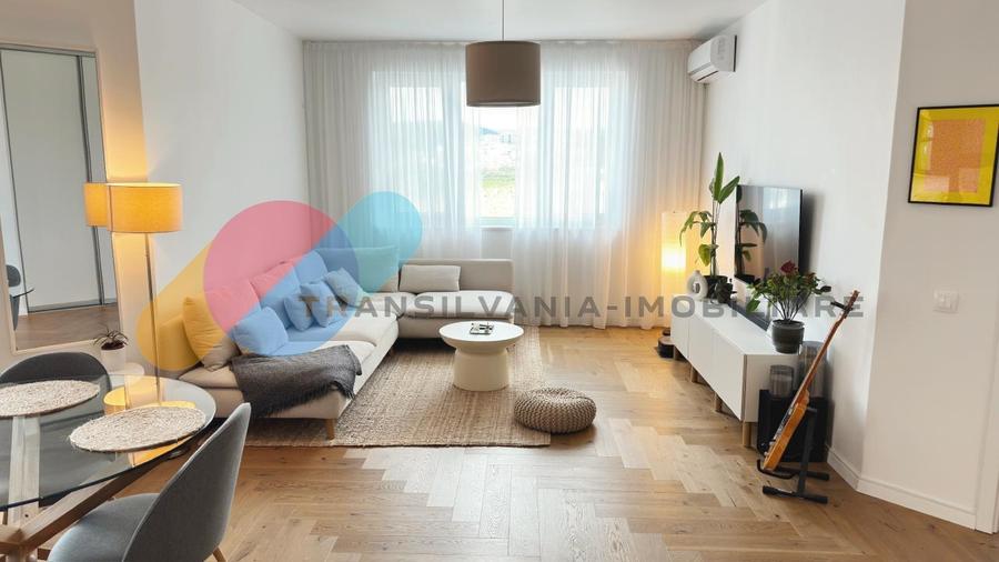 Apartament cu 2 camere, mobilat în Florești — fotografia 1